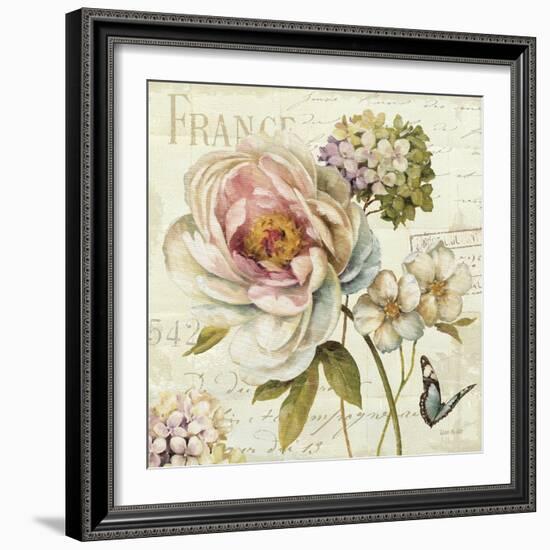 Marche de Fleurs III-Lisa Audit-Framed Art Print