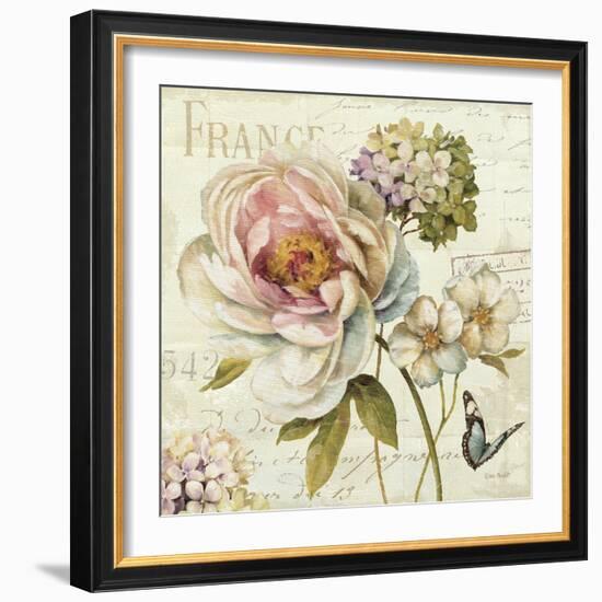 Marche de Fleurs III-Lisa Audit-Framed Art Print