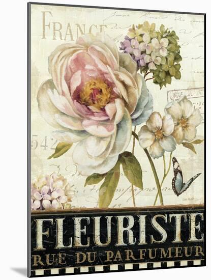 Marche de Fleurs III-Lisa Audit-Mounted Art Print