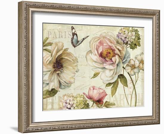 Marche de Fleurs IV-Lisa Audit-Framed Art Print