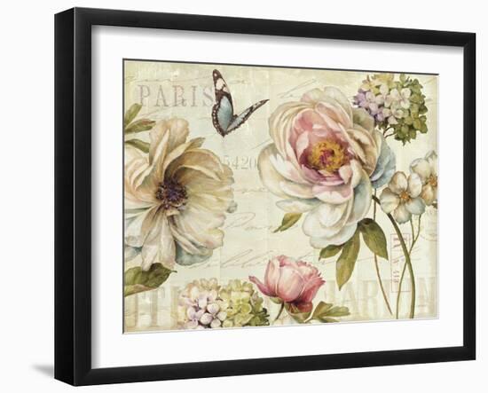 Marche de Fleurs IV-Lisa Audit-Framed Art Print