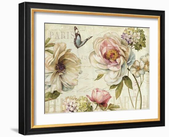 Marche de Fleurs IV-Lisa Audit-Framed Art Print