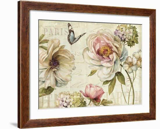 Marche de Fleurs IV-Lisa Audit-Framed Premium Giclee Print