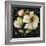 Marche de Fleurs on Black II-Lisa Audit-Framed Art Print