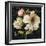 Marche de Fleurs on Black II-Lisa Audit-Framed Premium Giclee Print