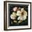 Marche de Fleurs on Black II-Lisa Audit-Framed Art Print