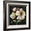 Marche de Fleurs on Black II-Lisa Audit-Framed Art Print