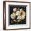 Marche de Fleurs on Black II-Lisa Audit-Framed Art Print