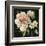 Marche de Fleurs on Black-Lisa Audit-Framed Art Print