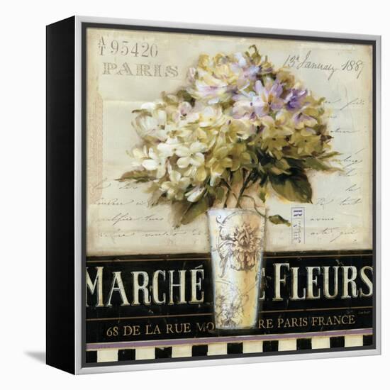 Marche de  Fleurs-Lisa Audit-Framed Stretched Canvas
