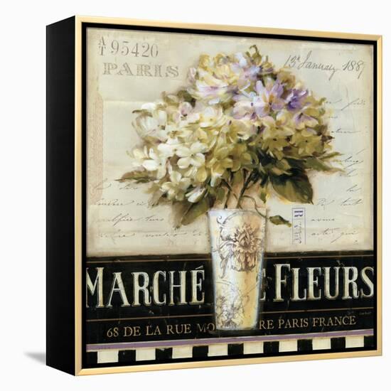 Marche de  Fleurs-Lisa Audit-Framed Stretched Canvas