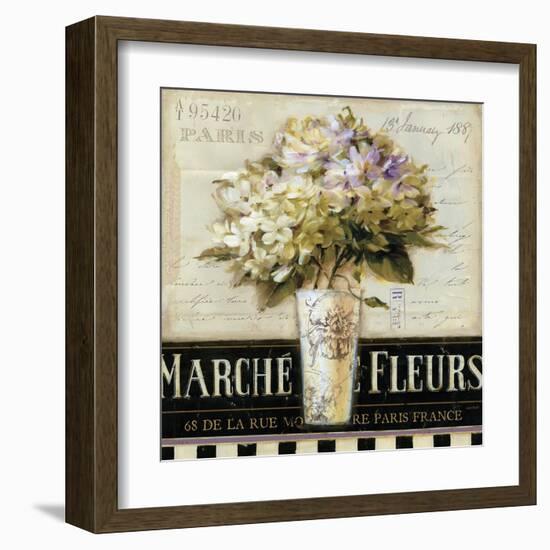 Marche de  Fleurs-Lisa Audit-Framed Art Print