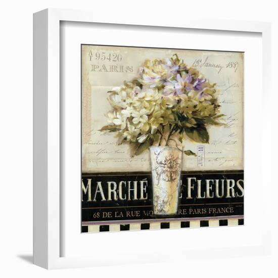 Marche de  Fleurs-Lisa Audit-Framed Art Print