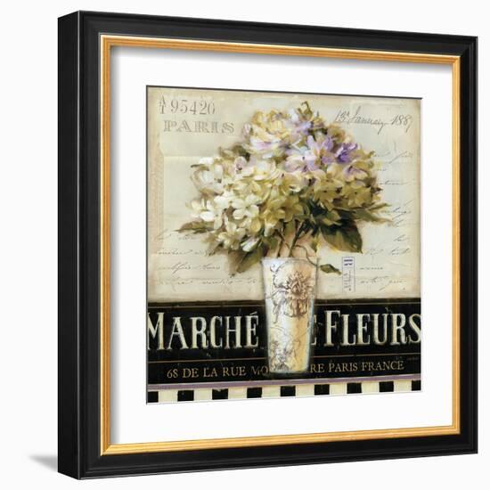 Marche de  Fleurs-Lisa Audit-Framed Art Print