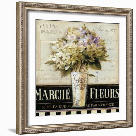 Marche de  Fleurs-Lisa Audit-Framed Art Print