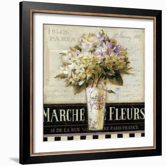 Marche de  Fleurs-Lisa Audit-Framed Art Print