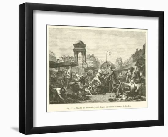 Marche Des Innocents, 1810, D'Apres Un Tableau Du Temps, De Tardieu-null-Framed Giclee Print