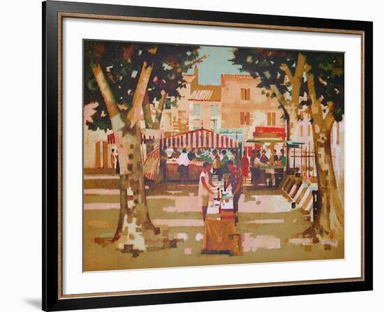 Marche en Provence-Marcel Depre-Framed Collectable Print