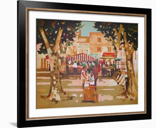 Marche en Provence-Marcel Depre-Framed Collectable Print