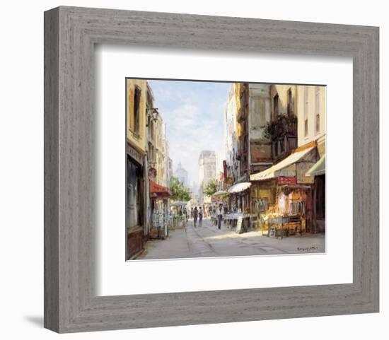 Marche Parisien-George W^ Bates-Framed Giclee Print