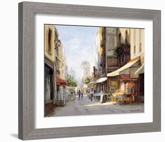 Marche Parisien-George W^ Bates-Framed Giclee Print