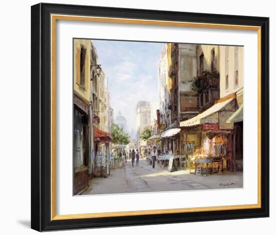 Marche Parisien-George W^ Bates-Framed Giclee Print