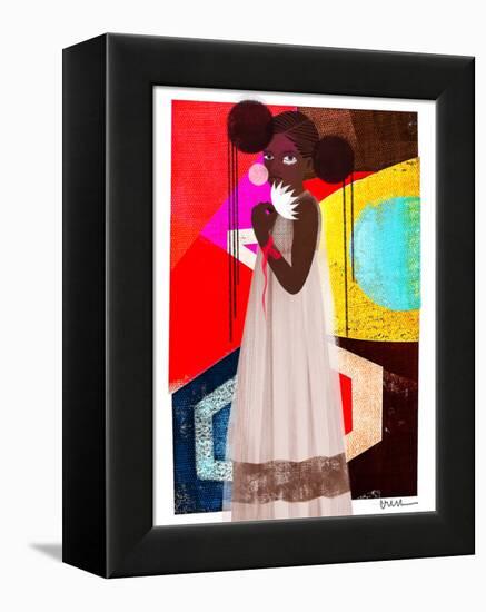 Marché-Erin K. Robinson-Framed Stretched Canvas