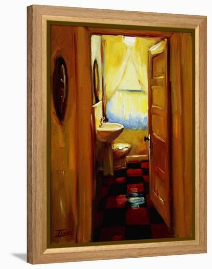Marci's Bathroom-Pam Ingalls-Framed Premier Image Canvas