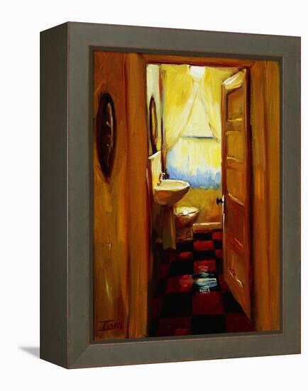 Marci's Bathroom-Pam Ingalls-Framed Premier Image Canvas