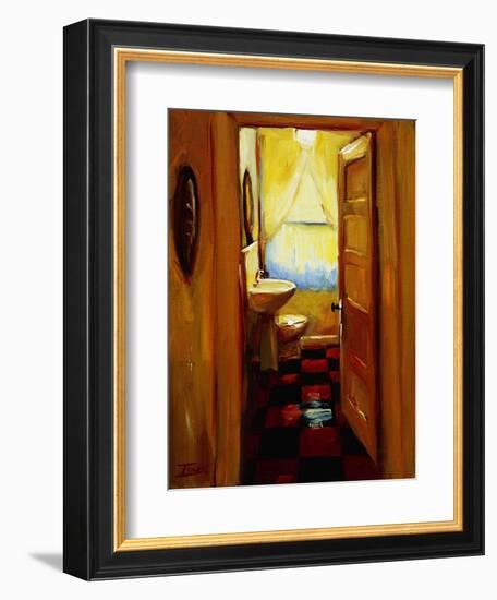 Marci's Bathroom-Pam Ingalls-Framed Giclee Print
