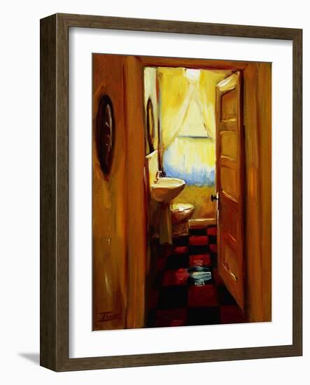 Marci's Bathroom-Pam Ingalls-Framed Giclee Print