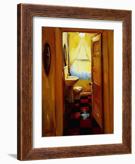 Marci's Bathroom-Pam Ingalls-Framed Giclee Print