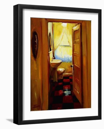 Marci's Bathroom-Pam Ingalls-Framed Giclee Print