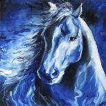 Blue Thunder War Pony-Marcia Baldwin-Art Print