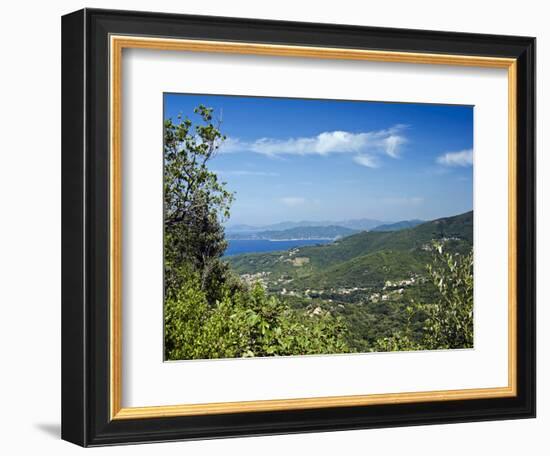 Marciana Marina and Procchio, Isola D'Elba, Elba, Tuscany, Italy-Nico Tondini-Framed Photographic Print