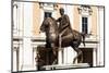 Marco Aurelio's Statue and Palazzo Nuovo in the Background, Latium-Nico Tondini-Mounted Photographic Print