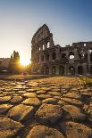 Rome, Lazio, Italy. Colosseum at Summer Sunrise.-Marco Bottigelli-Photographic Print