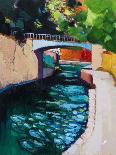 Canal, Sydney Gardens, Bath-Marco Cazzulini-Giclee Print