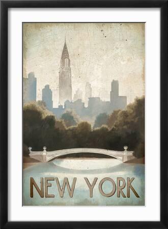 Tirage Argentique Vintage New York Central Park - 30x40 Cm - Années 1970