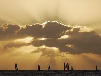 Sunset Sail, Honolulu, Hawaii-Marco Garcia-Photographic Print