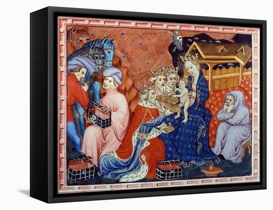 Marco Polo (1254-1324)-null-Framed Premier Image Canvas