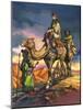 Marco Polo Crosses the Persian Deserts, from 'The Travels of Marco Polo', 1964-Ron Embleton-Mounted Giclee Print