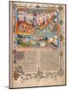 Marco Polo departs from Venice for China, from Travels of Marco Polo. Ca. 1333-40-null-Mounted Giclee Print