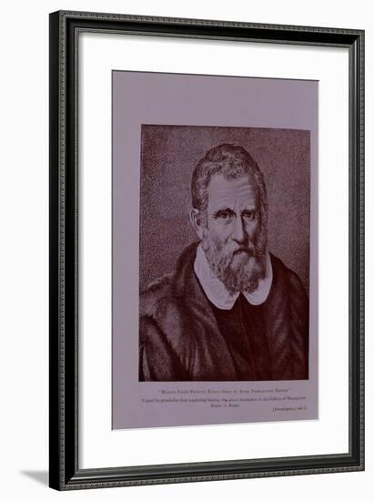 Marco Polo, Frontispiece from the Book of Ser Marco Polo, Ed. Yule, Pub. 1903-null-Framed Giclee Print