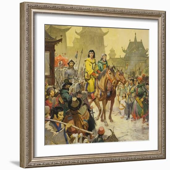 Marco Polo-McConnell-Framed Giclee Print