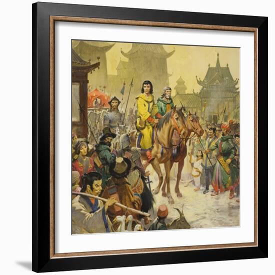 Marco Polo-McConnell-Framed Giclee Print