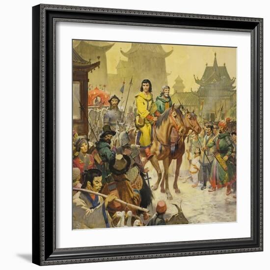 Marco Polo-McConnell-Framed Giclee Print