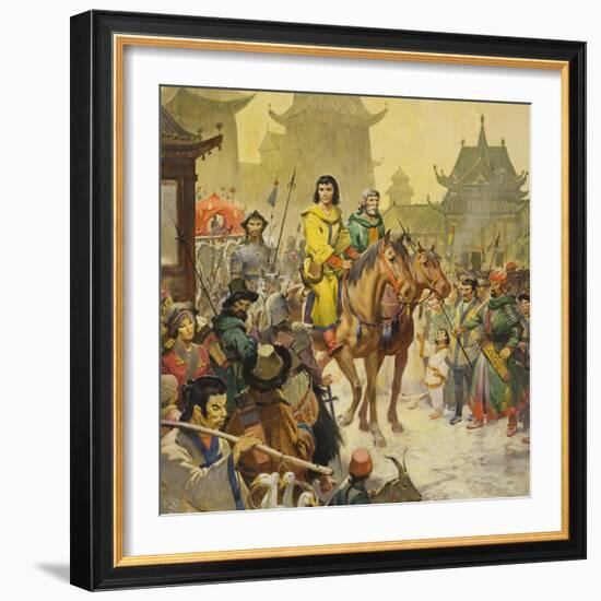 Marco Polo-McConnell-Framed Giclee Print