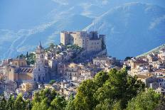 Europe, Italy, Sicily, Caccamo, Norman Castle,-Marco Simoni-Photographic Print