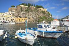 Marina Corta harbor, Lipari Island, Aeolian Islands, UNESCO World Heritage Site, Sicily, Italy-Marco Simoni-Photographic Print